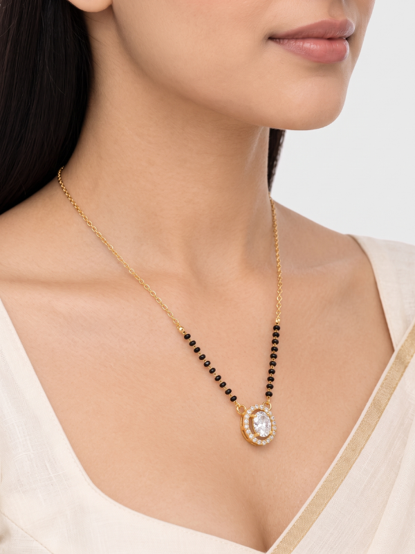 Aakshi 18K Gold Plated Mangalsutra