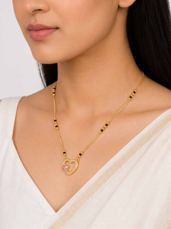 Shivalika 18K Gold Plated Mangalsutra