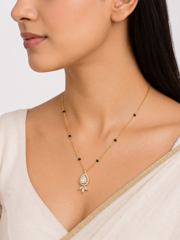 Saisha 18K Gold Plated Mangalsutra
