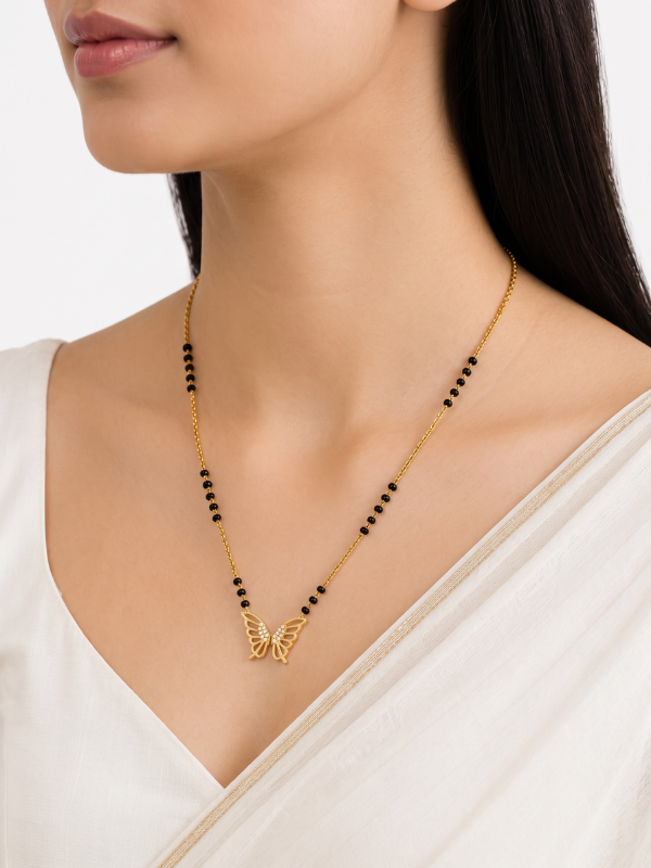 Kriti 18K Gold Plated  Mangalsutra