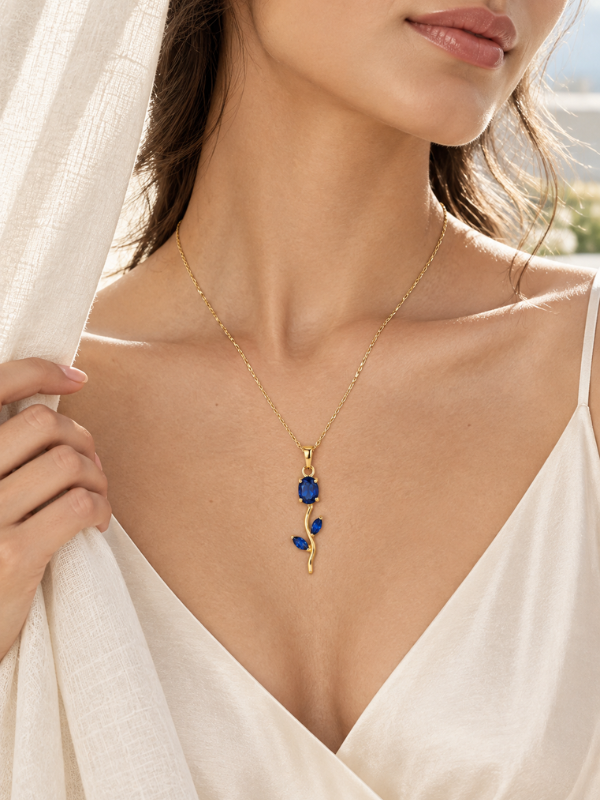 EverBloom Tulip 18K Gold Plated Necklace