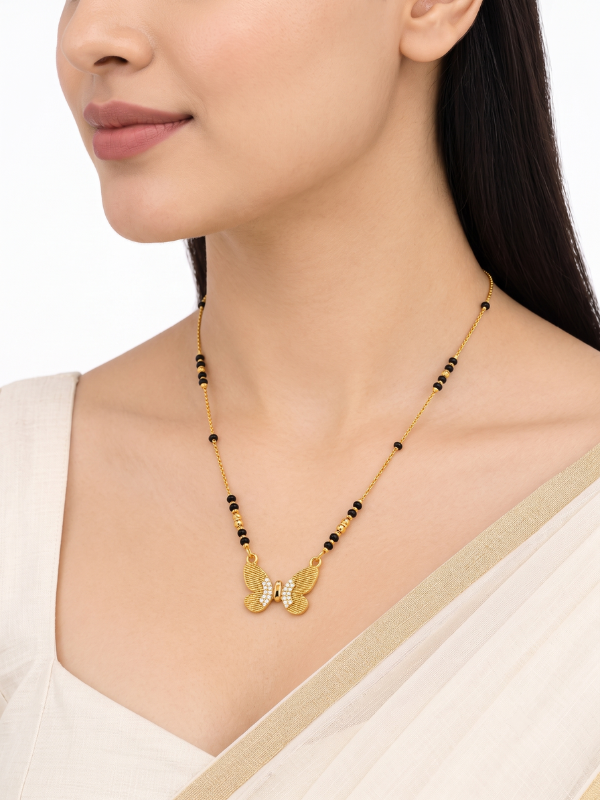 Jannat 18K Gold Plated Mangalsutra