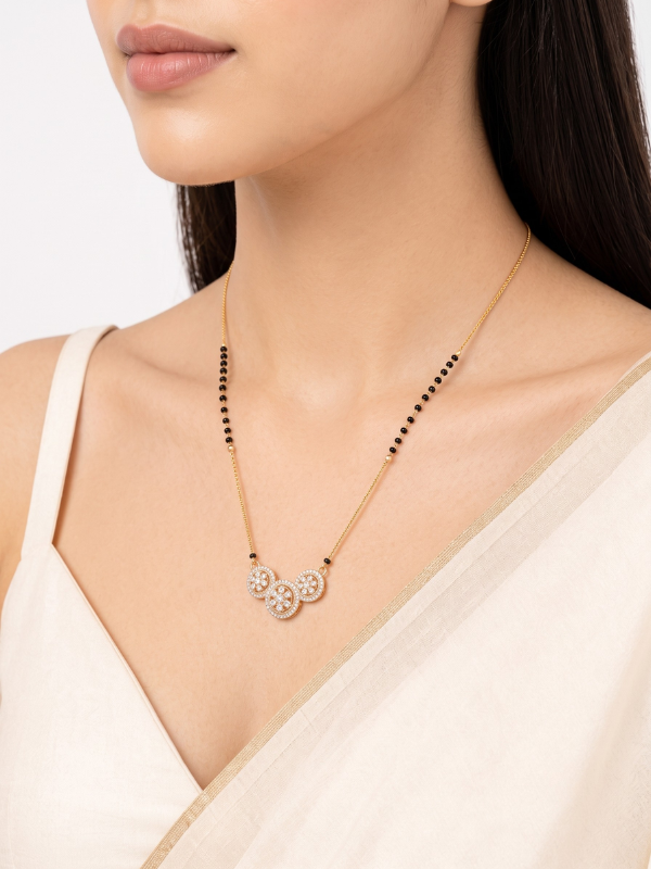 Prisha Rose Gold Mangalsutra