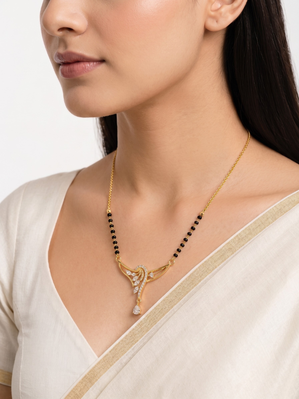 Nikita 18K Gold Plated Mangalsutra