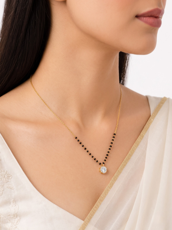 Avni 18K Gold Plated Mangalsutra