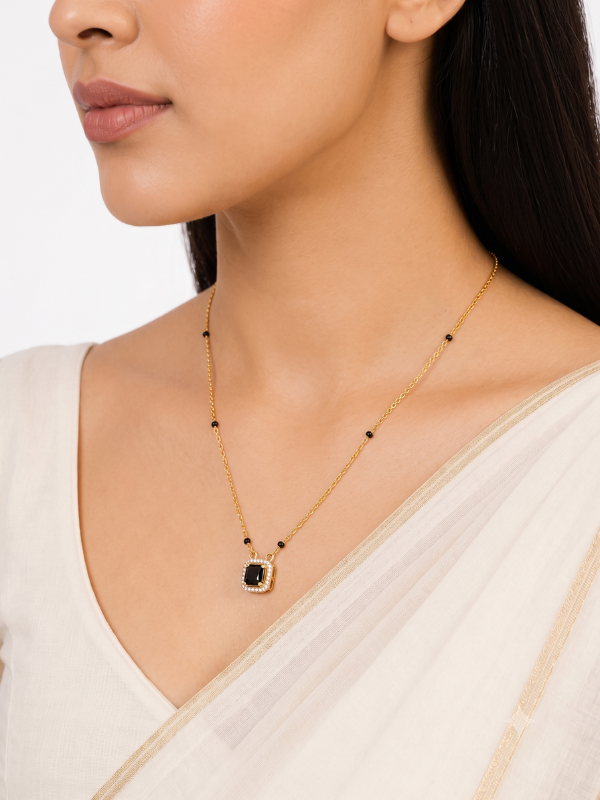 Samaira 18K Gold Plated Mangalsutra