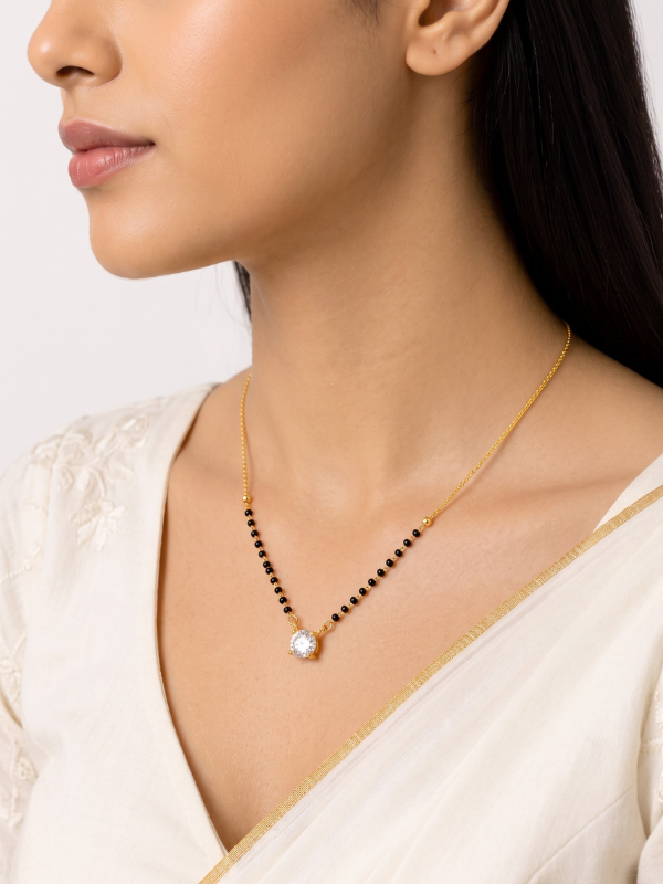 Amisha 18K Gold Plated Mangalsutra