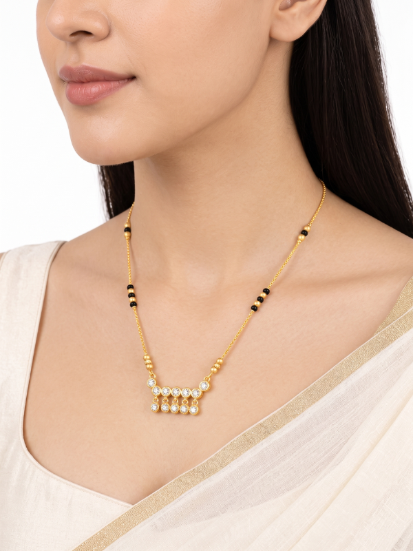 Sanjana 18K Gold Plated Mangalsutra