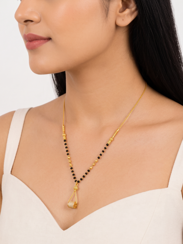 Nisha 18K Gold Plated Mangalsutra