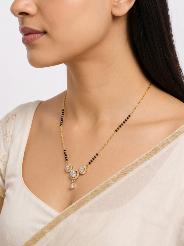Vishva 18K Gold Plated  Mangalsutra
