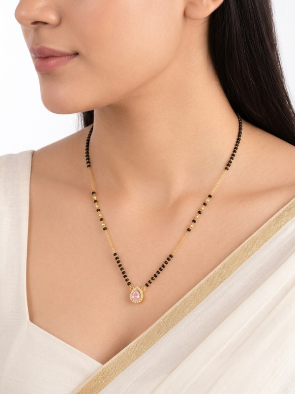Avantika 18K Gold Plated Mangalsutra