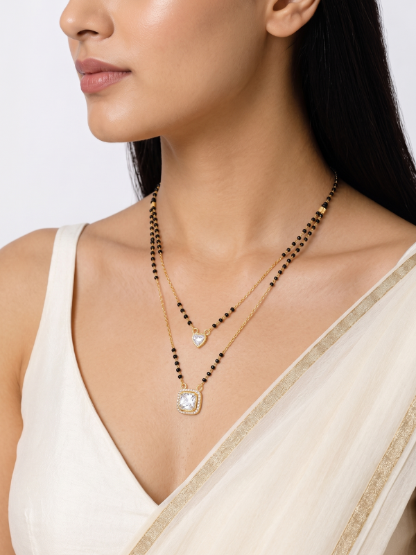Anahita 18K Gold Plated Mangalsutra