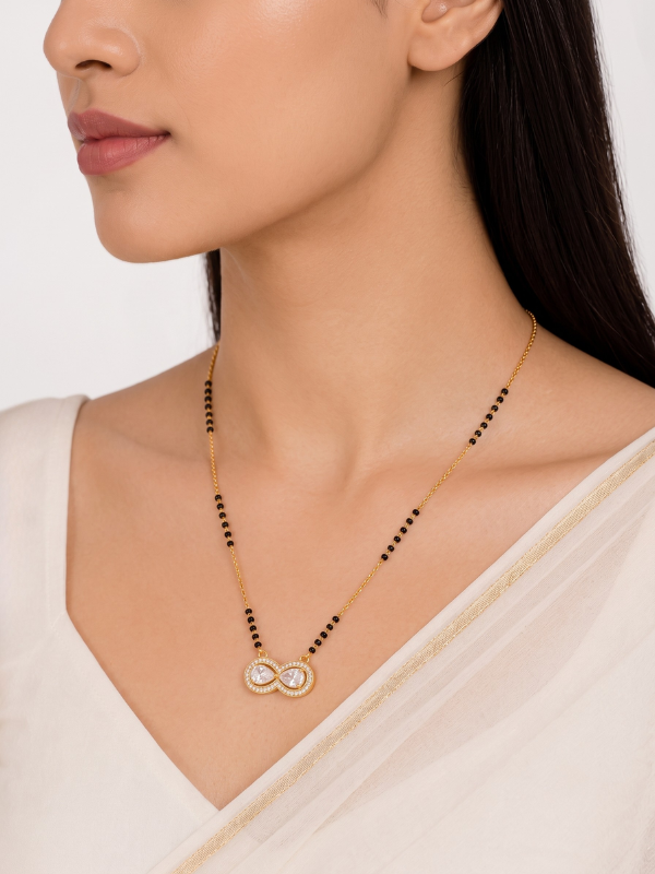Jyoshna 18K Gold Plated Mangalsutra