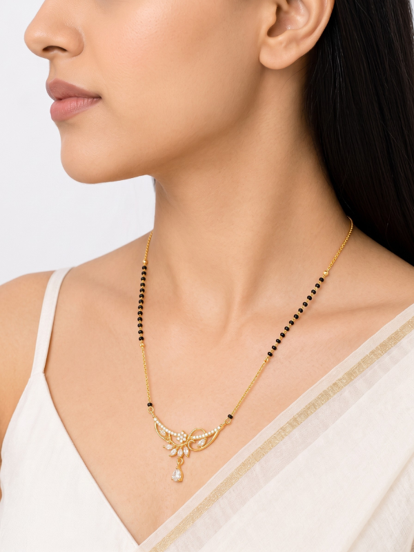 Siya 18K Gold Plated Mangalsutra