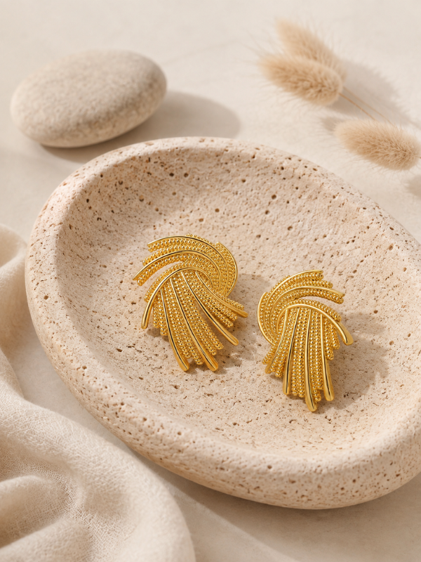 Solea 18K Gold Plated Earrings