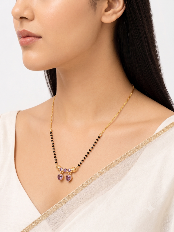 Aesha 18K Gold Plated Mangalsutra