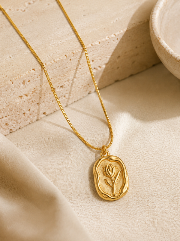 Bloom 18K Gold Plated Necklace