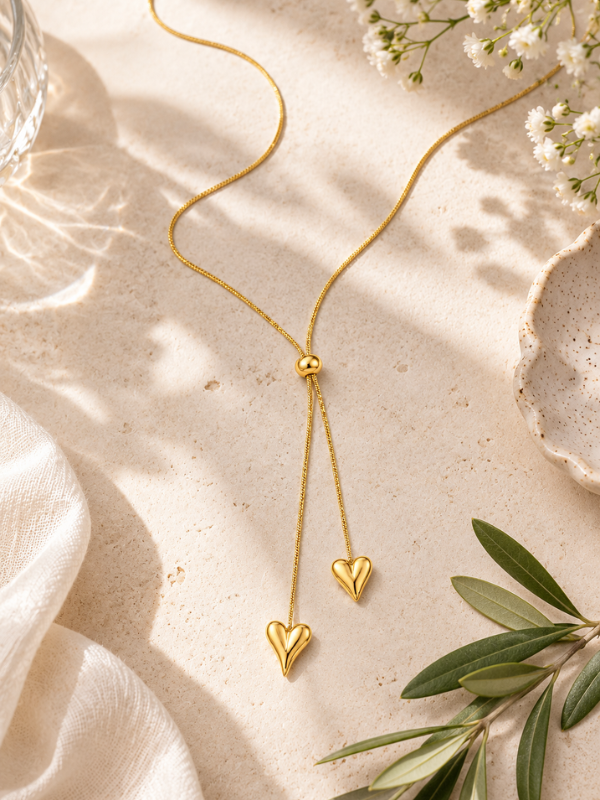Amorette 18K Gold Plated Necklace