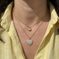 Love Heart Double Layer Necklace
