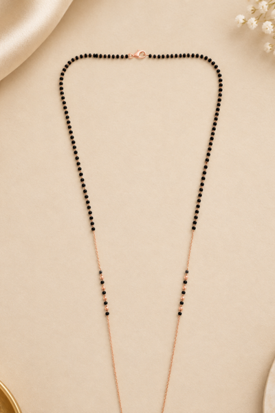 Erisha Rose Gold Mangalsutra