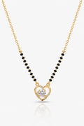 Heart Shape 18K Gold Plated Mangalsutra