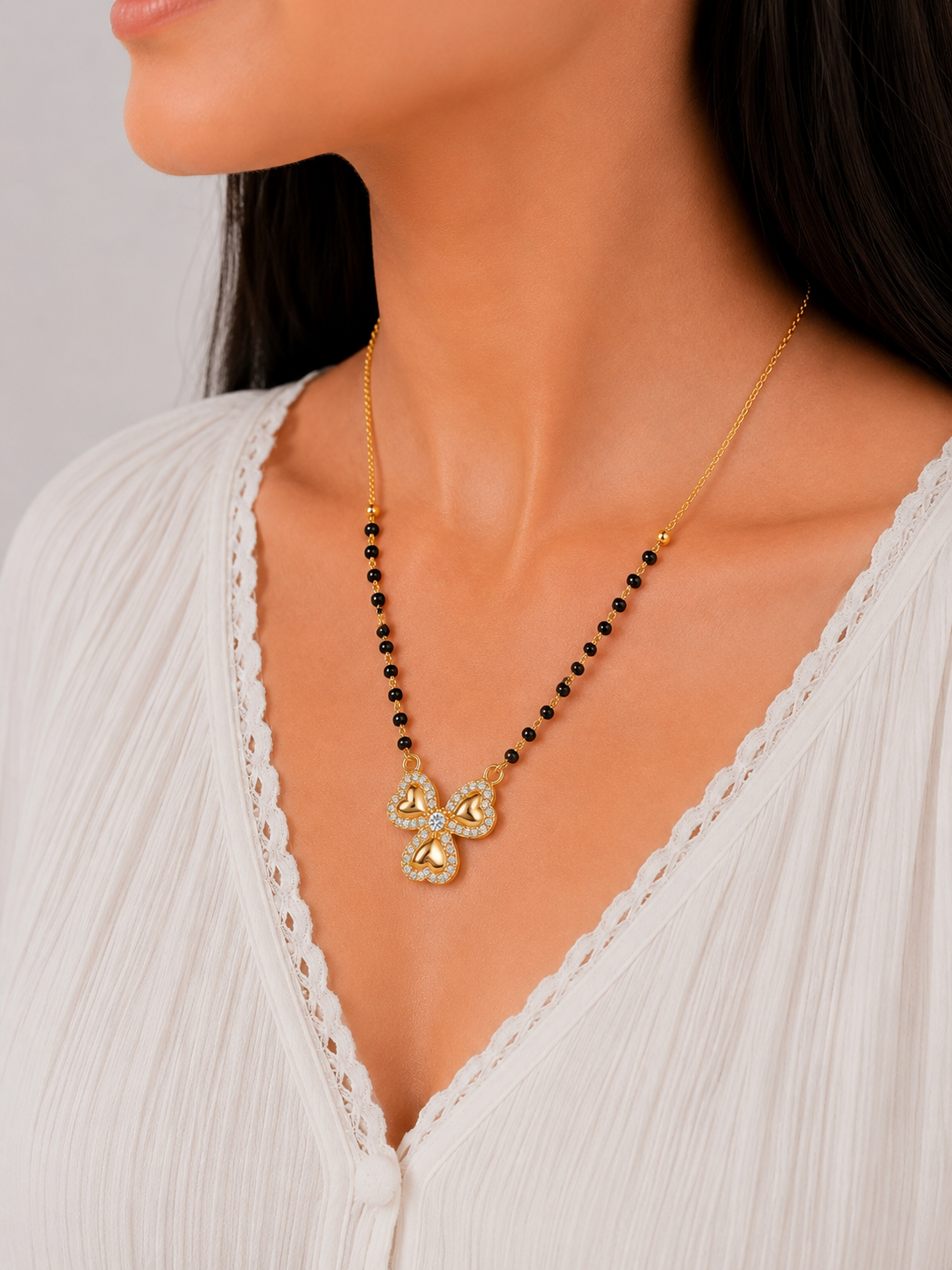 Ananya 18K Gold Plated Mangalsutra