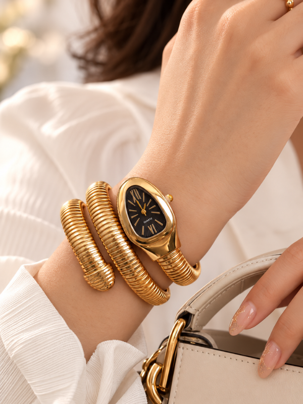 Serpentina Gold Watch