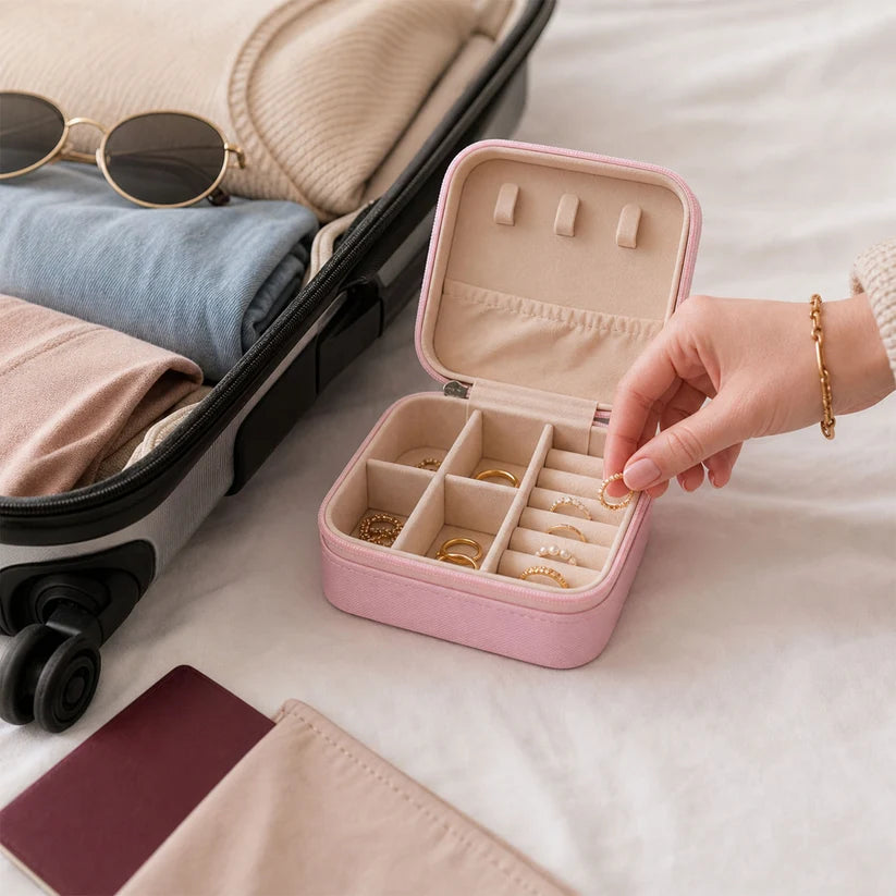 Jewellery Box Portable Organiser - FREE GIFT